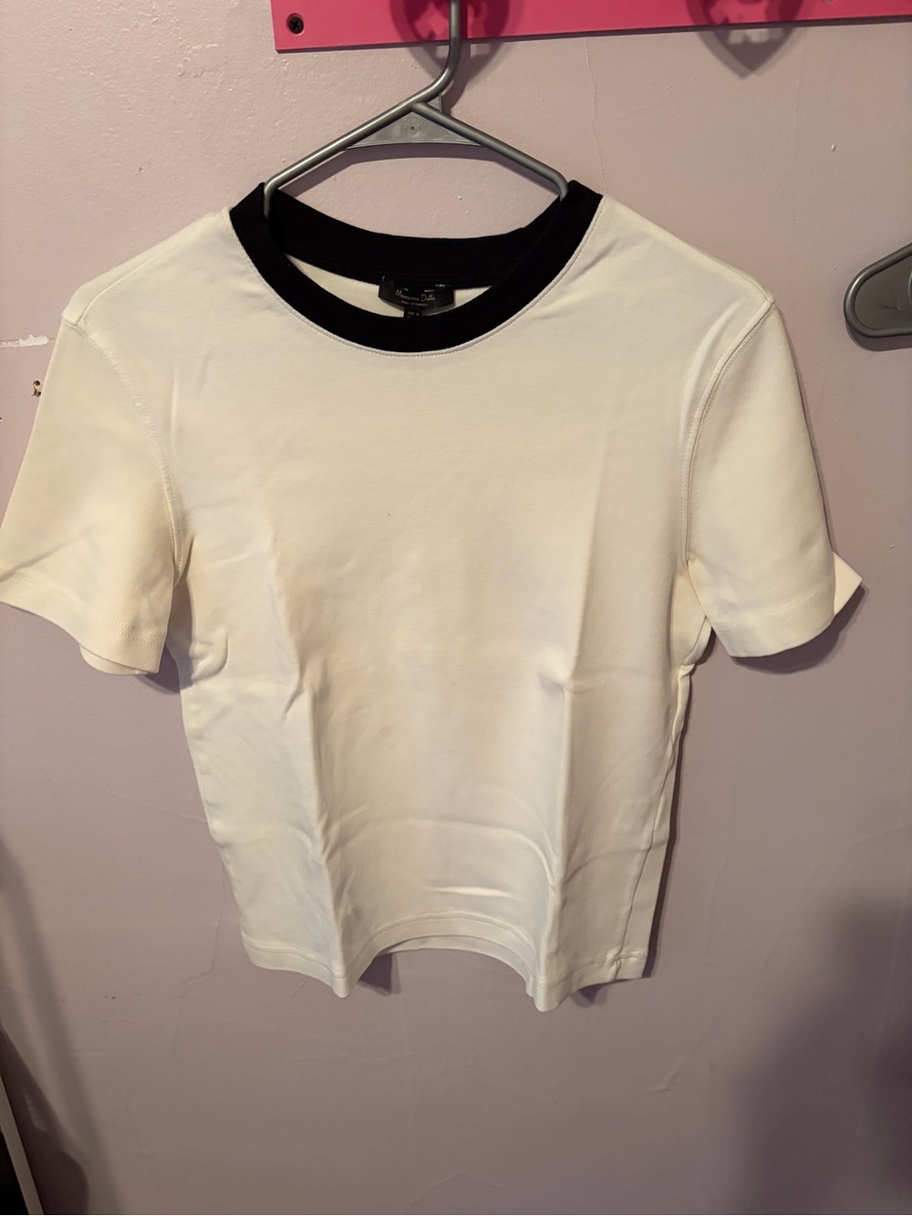 MASSIMO DUTTI Two toned t shirt